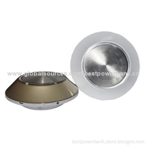 Portable round-shaped Handsfree Telephone Bluetooth Speakers with 3.3-4.2V Voltage